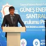Antalya'ya güneş enerjisi santrali