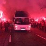 Galatasaray'a coşkulu karşılama!