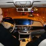 Cumhurbaşkanı Erdoğan, şoför koltuğuna geçti