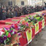 Afrin'den sıcak görüntü! Gömmeye başladılar