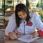 Kadın milli boksörden "Zeytin Dalı Harekatı"na destek