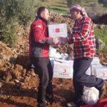 Suriye Sınırı için Kızılay yardım başlattı