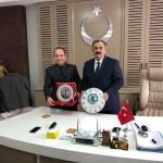 SAMKON Başkanı Gümüş'ten Özbalcı'ya ziyaret