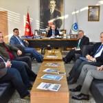 Büyükşehir Belediye Başkanı Albayrak'a ziyaret