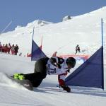 Snowboard Paralel Slalom Yarışması Sivas'ta başladı