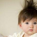 Bebeklerde saç uzatmanın zararları
