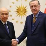 Cumhurbaşkanı Erdoğan, Bahçeli ile görüştü