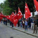 Türkler nöbet tuttu, teröristler yaklaşamadı