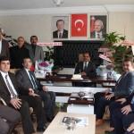 Kaymakam Yaşar'dan AK Parti il&ccedil;e Başkanlığına ziyaret