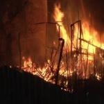Fatih'te gecekondu yangını
