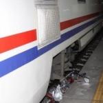 Tren, elektrikli bisiklete çarptı: 1 ağır yaralı