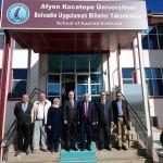 Özkal'dan Bolvadin Uygulamalı Bilimler Yüksekokuluna yeni bölüm müjdesi
