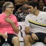 Federer ve Bill Gates Afrika için korta çıktı