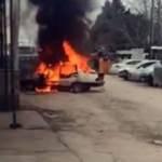 Tamirciye kızdı, kendi arabasını yaktı