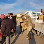 TSK'dan Afrin'e insani ve ilk yardım