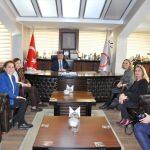 Türk Kadınlar Birliği'nden Başkan Özdemir'e ziyaret