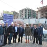 Milletvekili Tunç'tan TOKİ inşaatında inceleme