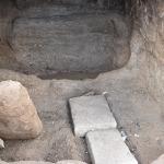 Muğla'da inşaat kazısında kaya mezarlarının bulunması