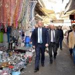 İZTO Başkan Adayı Özgener'den Kemeraltı'na ziyaret