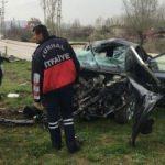 Fakıbaba'nın koruma polisleri kaza yaptı: 3 yaralı