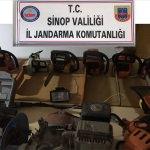 Sinop'ta hırsızlık operasyonu