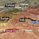 Türkiye'nin yeni hedefi Sincar nerede? Sincar'ın harita üzerindeki konumu!
