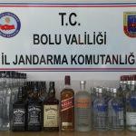 Bolu'da kaçak içki operasyonu