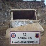 Bolu'da Roma dönemine ait lahit mezar bulundu