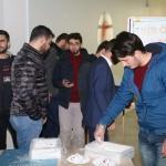 Afrin şehitleri için üniversitede lokum dağıttılar