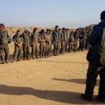 Sıcak kare! Teröristler tek sıra...