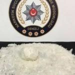 Kırgız kadın 200 gram metamfetaminle yakalandı