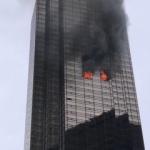 ABD'de Trump Tower'da yangın &ccedil;ıktı!