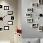 Eski çerçevelerden duvar saati yapımı