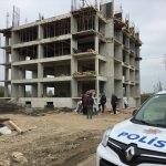 Samsun'da inşaatın 5. katından düşen işçi öldü
