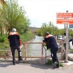 Aksaray'da sulama kanalına düşen genç kayboldu