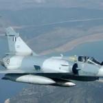 Ege'de Yunan savaş jeti d&uuml;şt&uuml;