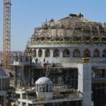 Taksim'e yapılan caminin yüzde 90'ı tamamlandı	