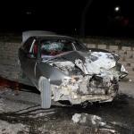 Bursa'da özel halk otobüsü ile otomobil çarpıştı: 3 yaralı