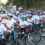 Demirci'de "Afrin zaferi" adına bisiklet yarışı