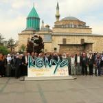 "Yeşeren çınarlar" Konya'yı gezdi