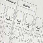 İşte 24 Haziran’da kullanılacak oy pusulası…