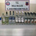 Bolu'da kaçak içki operasyonu