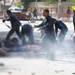 Afganistan'da çifte saldırı! Korkunç görüntüler