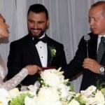 Erdoğan, ünlü sanatçının nikah törenine katıldı