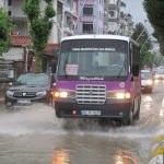 Turhal'da şiddetli yağış