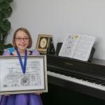 İzmirli minik piyanistten dünya birinciliği
