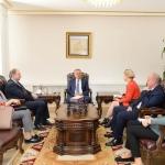 AB-Türkiye Delegasyonu Başkanı Berger'den Vali Özdemir'e ziyaret