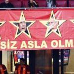 G.Saray trib&uuml;n&uuml;nde 'Aziz Başkan' sesleri!