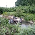 Sulama kanalına düşen traktörün sürücüsü öldü