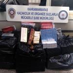 Kahramanmaraş'ta kaçak sigara operasyonları